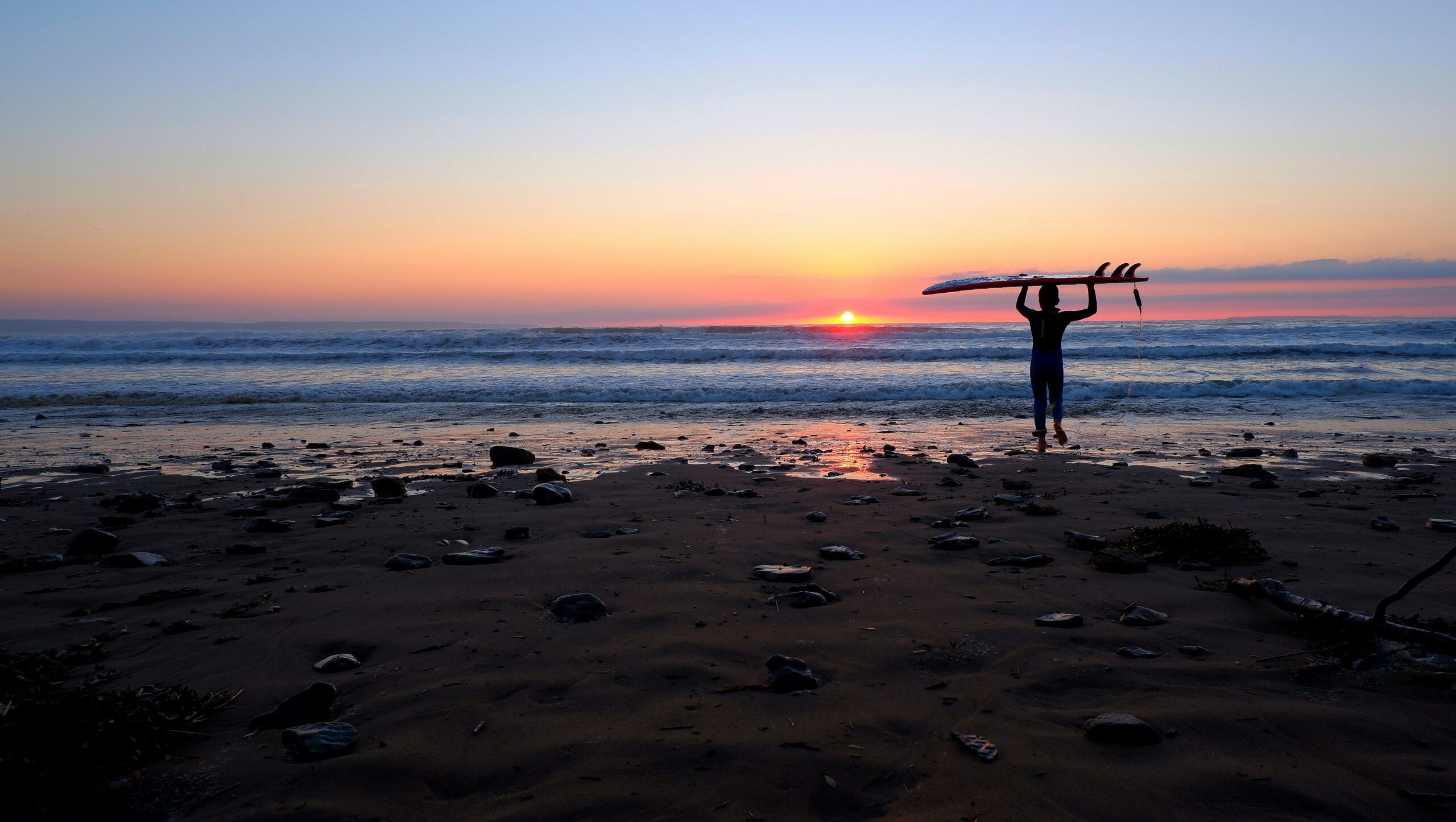 Child Surfer on Saunton Sands