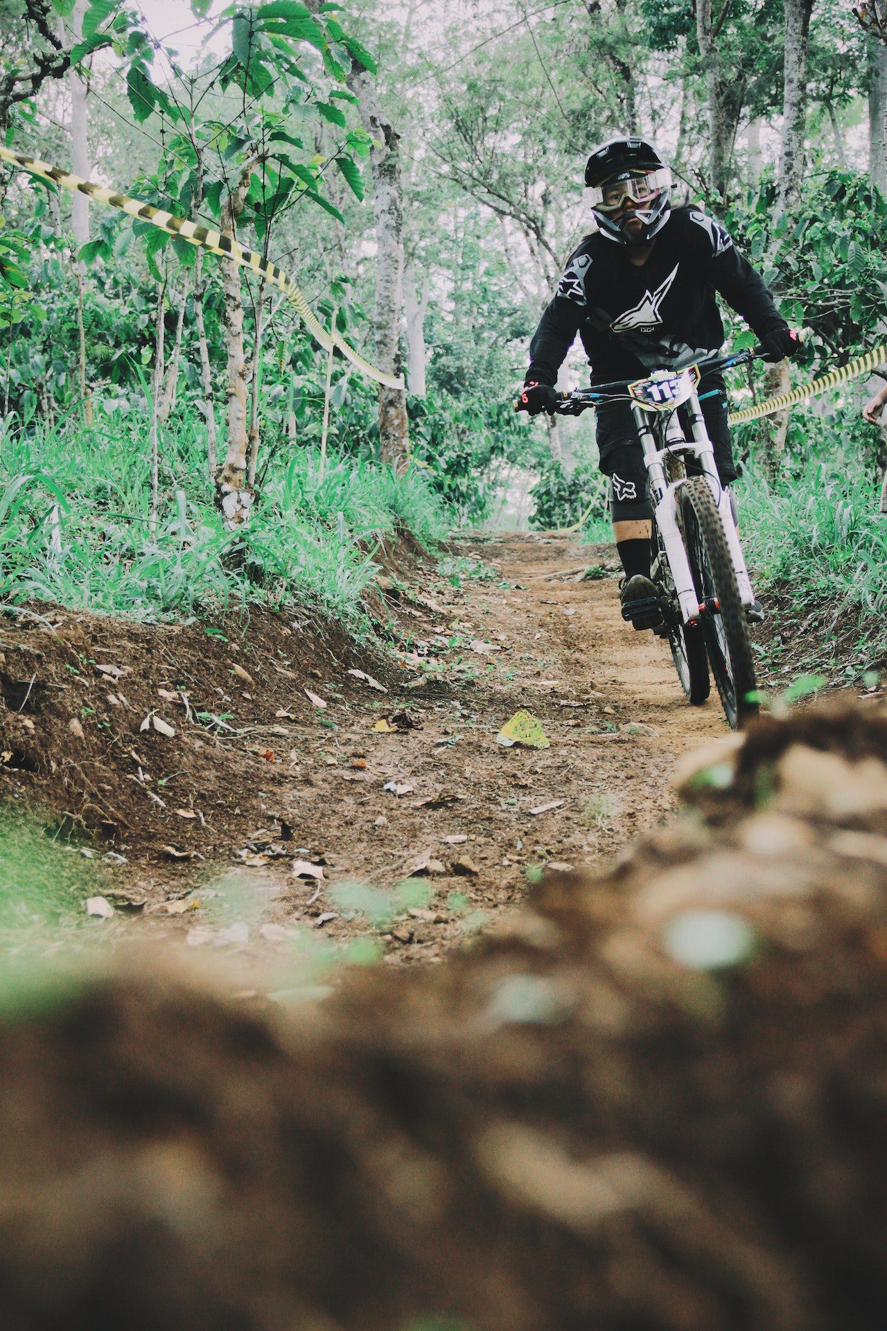 Mountain biking in Fort William Scotland