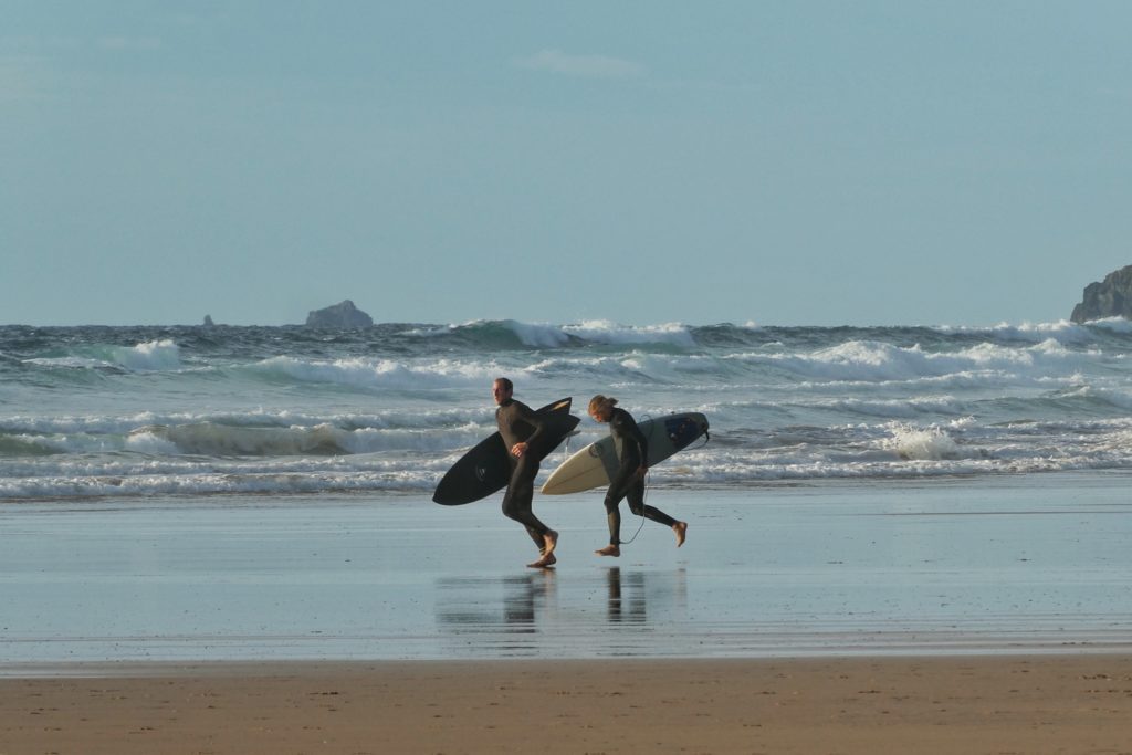 Outdoor activities in Cornwall, UK